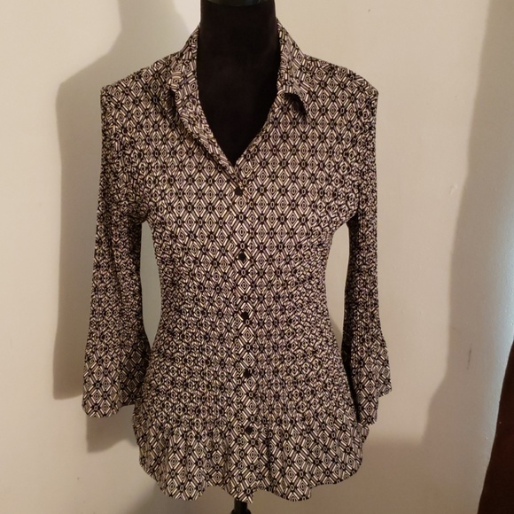 Fred David Tops - Fred David Stretch Long Sleeve Shirt